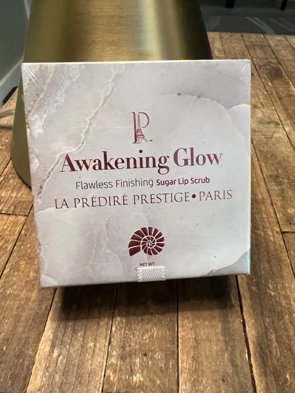 La Prédiré Prestige Awakening Glow Sugar Lip Scrub - Cream & Rose